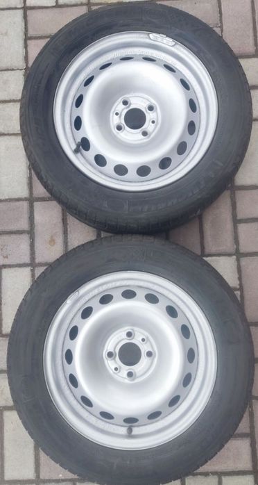 Диски Fiat Doblo з зимовими шинами 185/65/R15 4*98 5.5Jx15H2 ET32