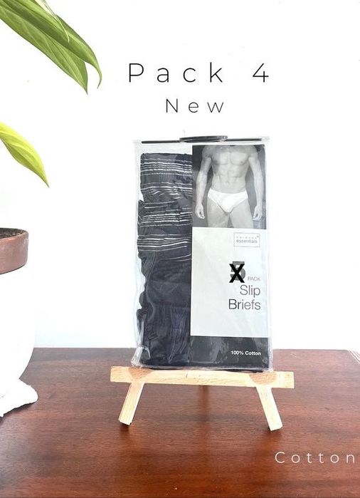 4 cuecas Primark de algodão, NOVAS /4 cotton underwear Primark , NEW