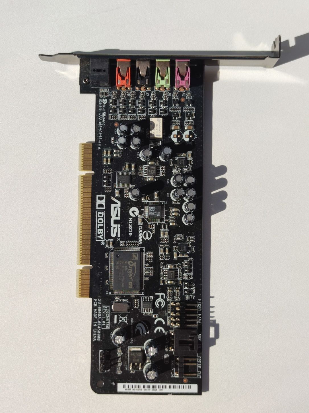 Звуковая карта PCI, Asus 5.1 Xonar DG