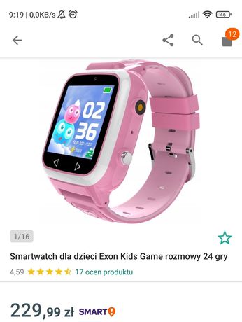 Smartwatch exon dla dzieci