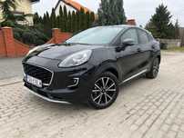Ford Puma Hybryda, bogata wersja, bezwypadkowy, podgrzewane fotele i kierownica