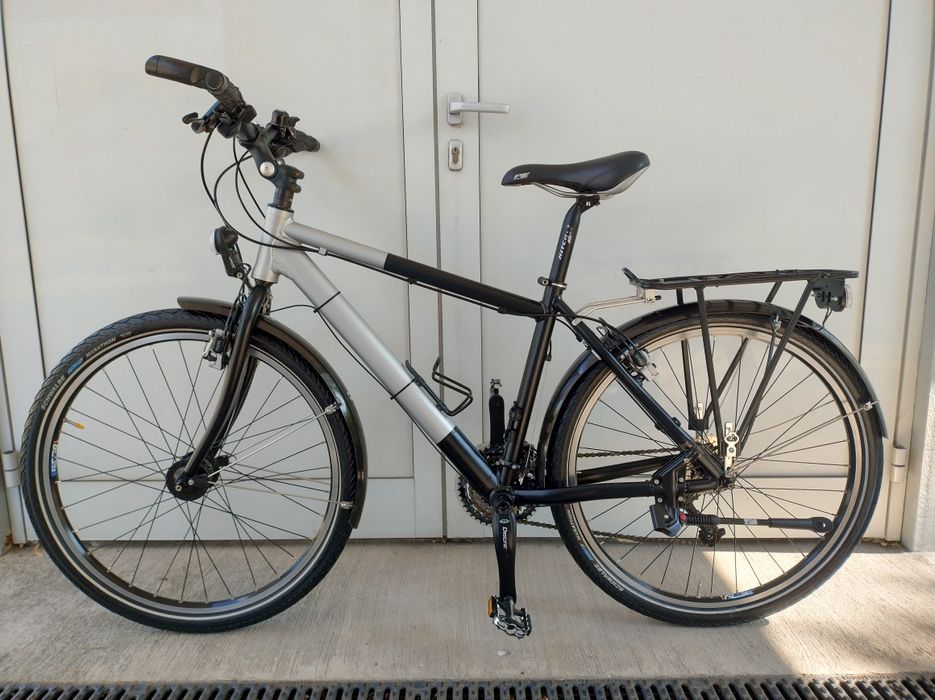 Rower trekkingowy wyprawowy, Shimano Deore, koła 26, Schwalbe,