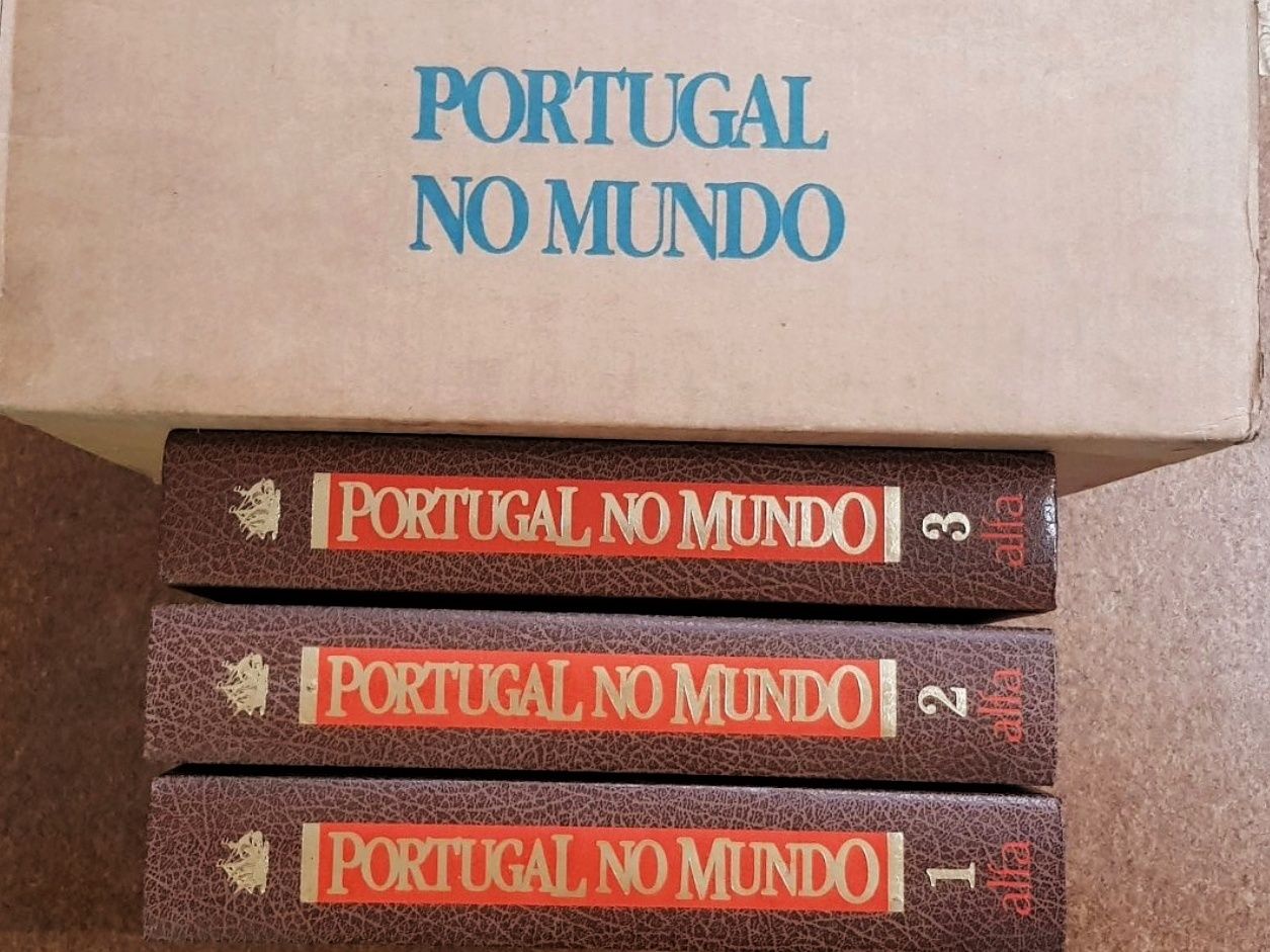 Portugal no Mundo - Luís Albuquerque - 3 volumes