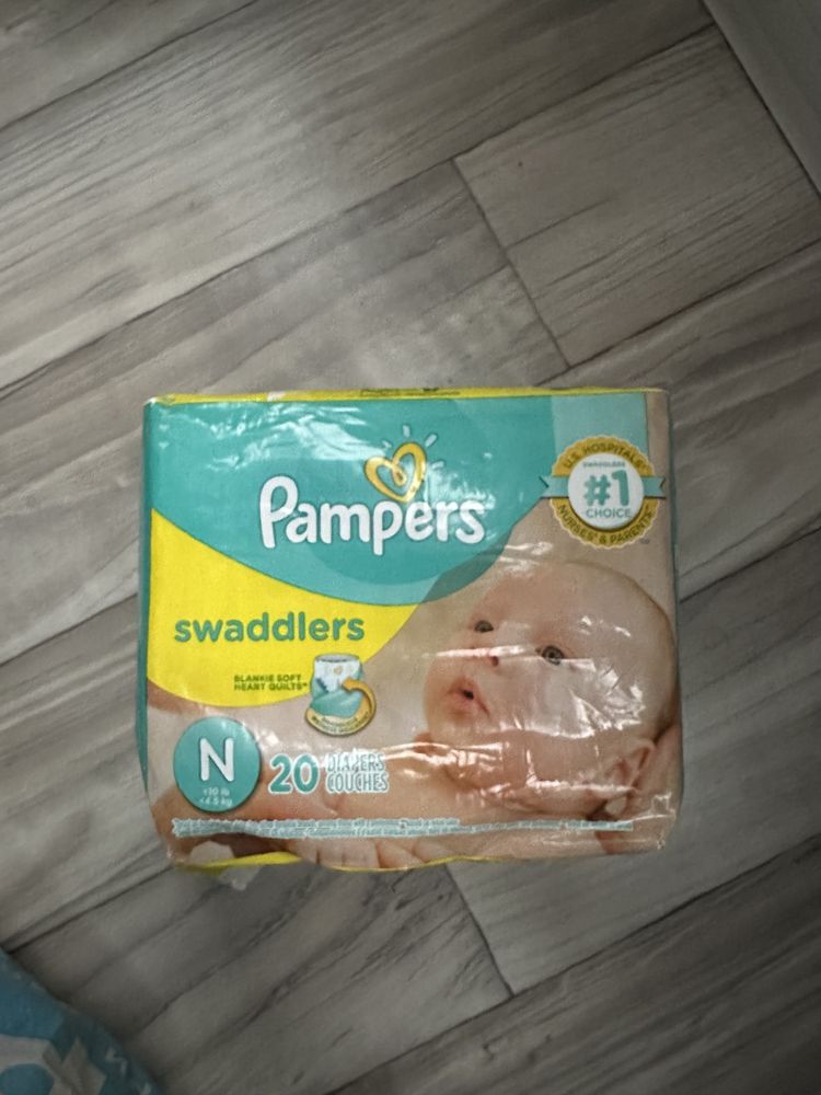 Памперси для новонароджених, підгузники Pampers n, 20 шт