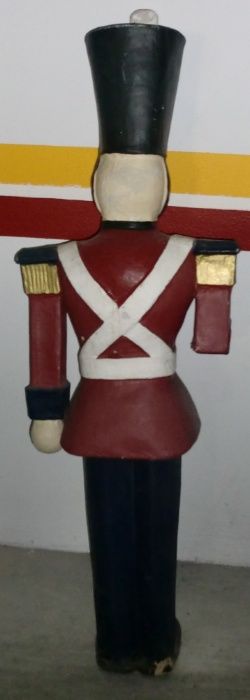 Boneco soldado cartão