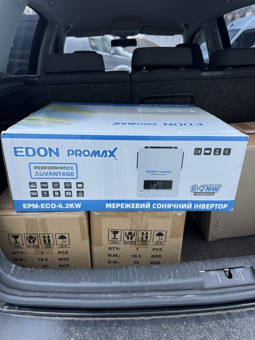 Гібридний інвертор 6.2квт Edon