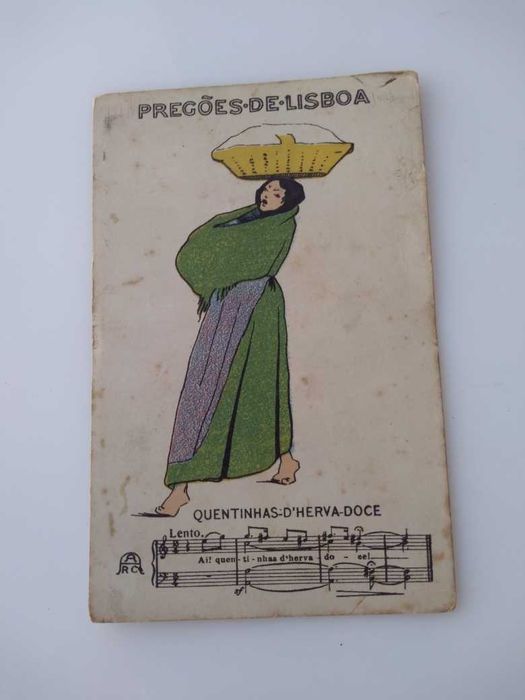 Bilhete Postal Pregões de Lisboa