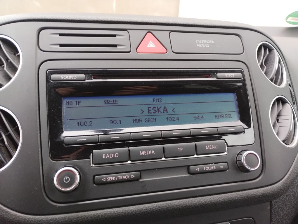 Oryginalne Radio Volkswagen Golf Plus Passat Seat Skoda