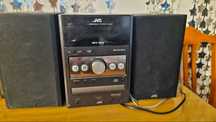 Miniwieża JVC UX-G37 z głośnikami SP-UXG38 – CD, USB, Radio FM
