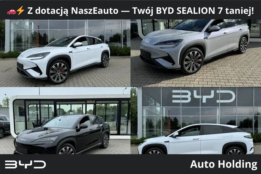 BYD Sealion 7 Excellence AWD 530 KM Od Ręki Promocja Wrzesień