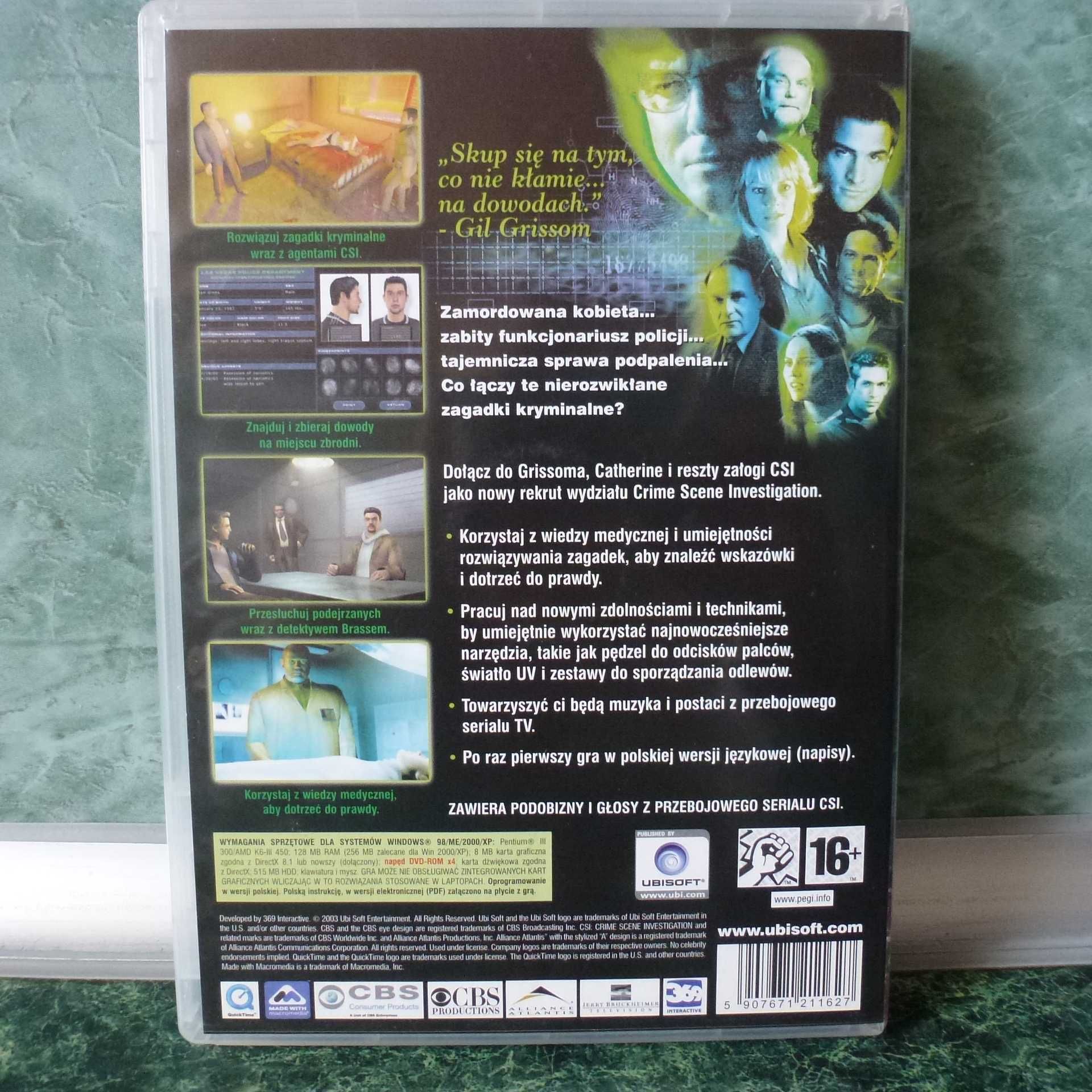 Gra PC DVD-ROM Kryminalne zagadki Las Vegas