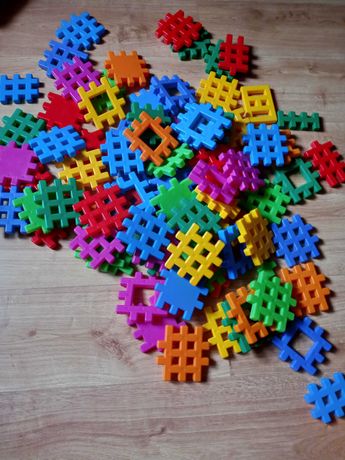 Klocki puzzle 88 elementów