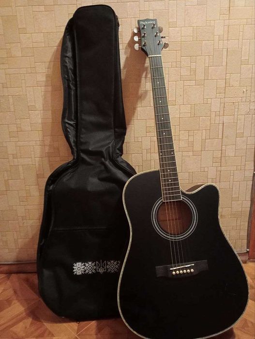 Aкустична чорна гітара Parksons Model JB4111С + Чохол