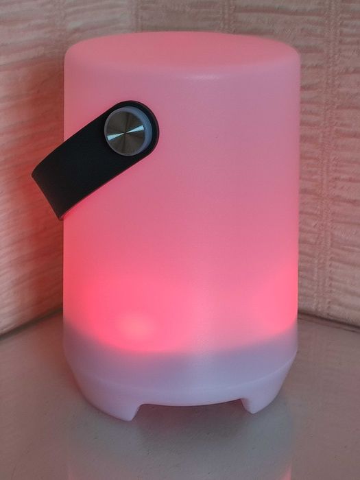 LED світильник різнокольоровий, нічник, з аккумулятором