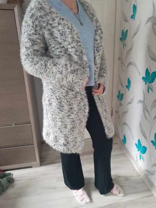 Kardigan długi 38-40 rozm