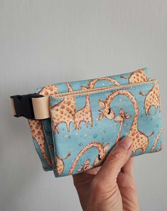 Torba na lunch, śniadaniówka bawełniana