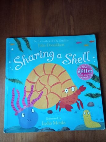 книга на английском sharing a shell julia donaldson