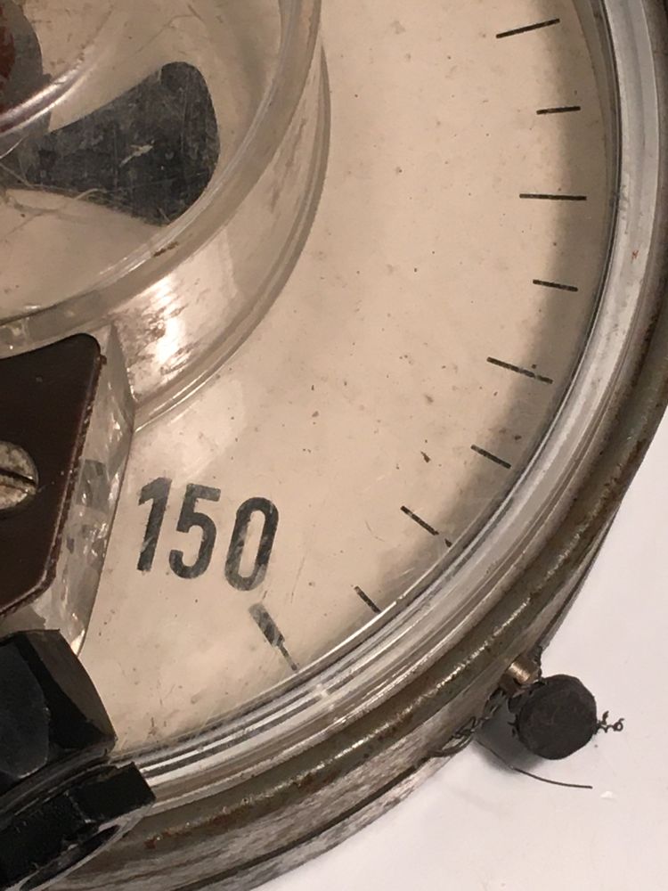 Termometr kontaktowy MERA KFM tarczowy z sondą termoparą, śr 160mm