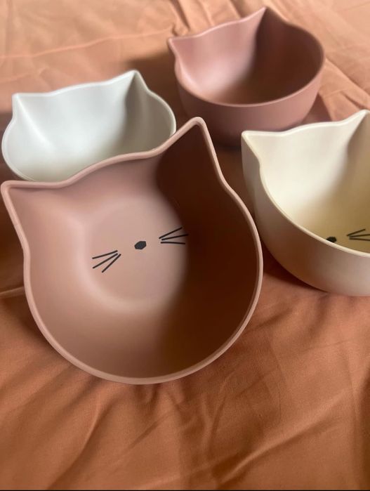 Бамбукові тарілочки , тарілочки для снеків liewood,бамбукові прибори