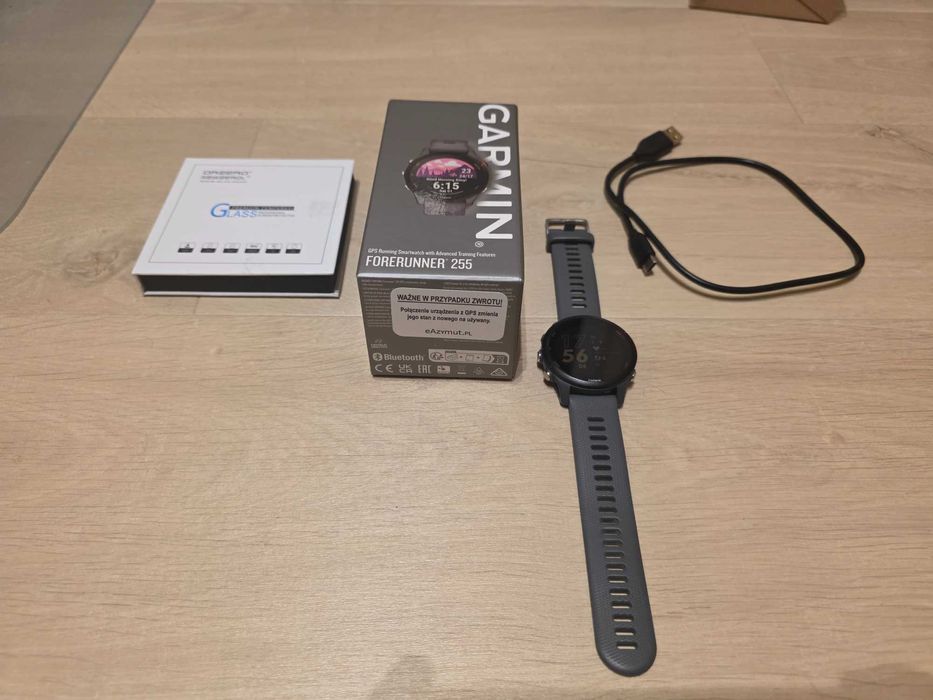 Garmin forerunner 255 gwarancja stan bdb