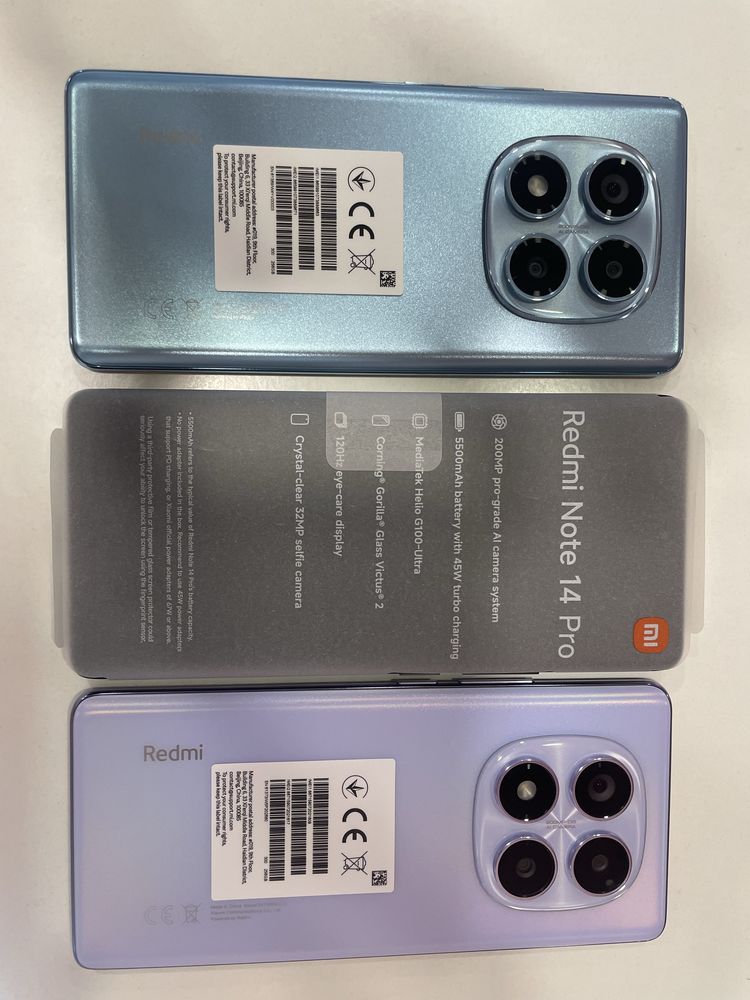 Xiaomi Redmi Note 14 Pro 8/256 новий з блоком 45 W