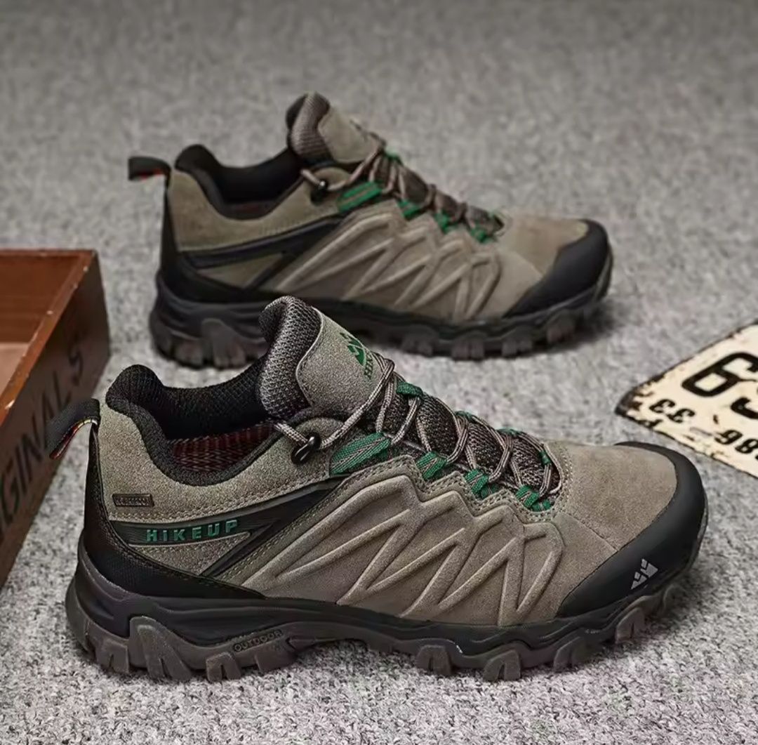 Трекові красовки,туристичні,походні шкіра(замша) HIKEUP 42-44р