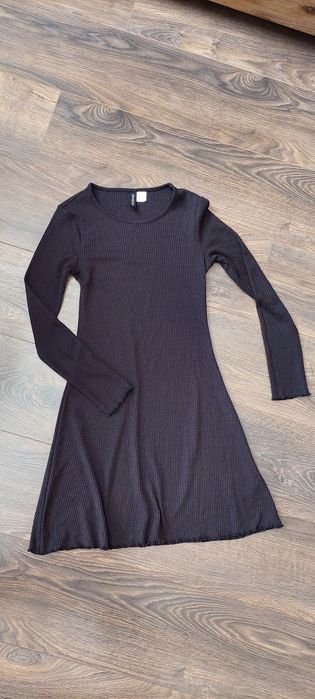 Sukienka damska czarna H&M XS