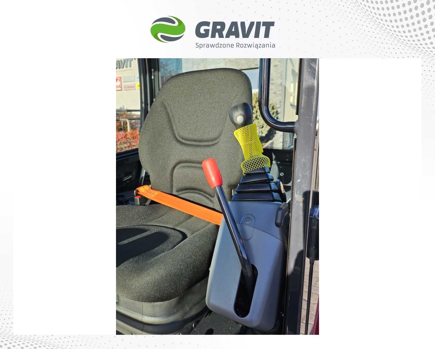 Minikoparka Yanmar SV19 (2 tony) od Autoryzowanego Dealera - GRAVIT