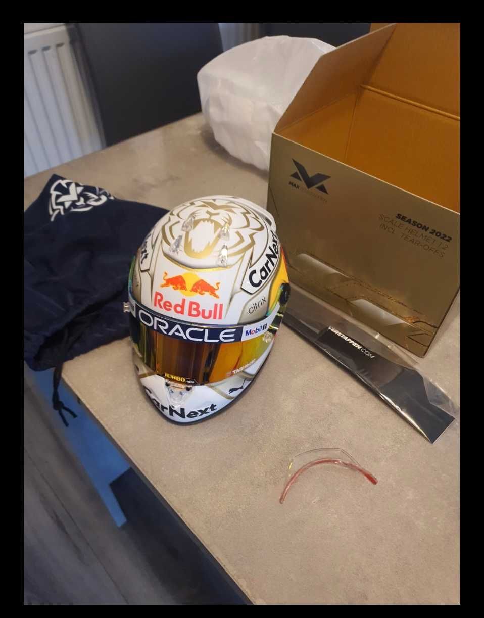 kask f1 Schuberth - 1:2 - Max Verstappen