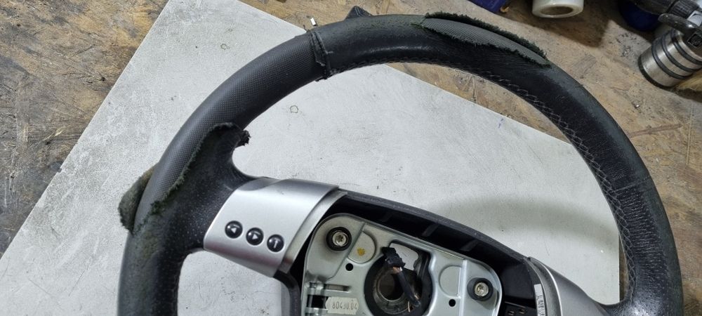 Kierownica skóra opel vectra c signum gts przedlift multifunkcja