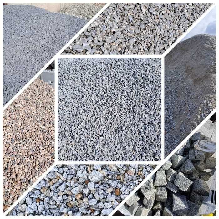 Piasek Ziemia Żwir Tłuczeń Transport Usługi Sprzętem Budowlanym