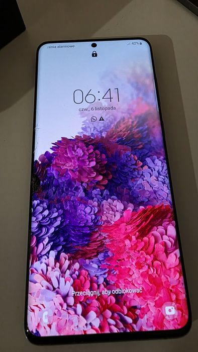 Samsung s20+ 5G uszkodzony