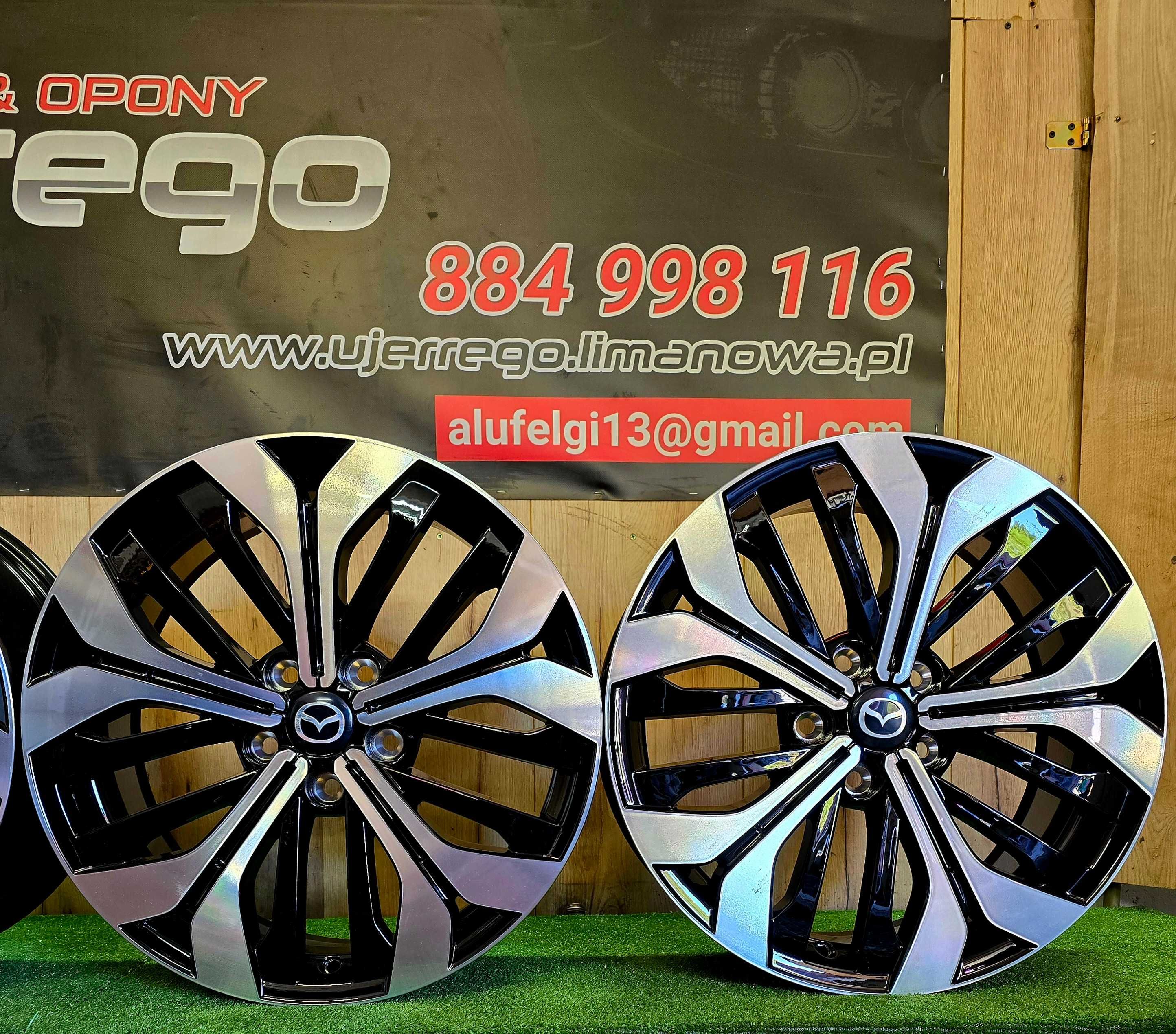 NOWE ALUFELGI MAZDA 18x5x114,3 - Mazda 3 5 6 Cx3 Cx5 Cx60