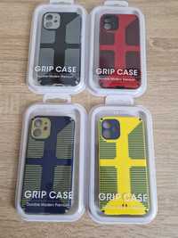Etui TEL PROTECT Grip Case do Iphone 12 Mini Granatowy