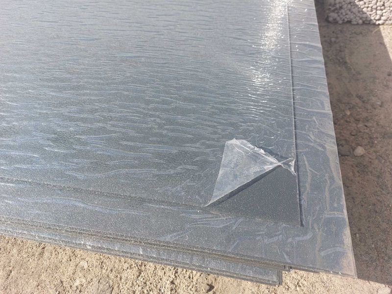 Blachy płaskie mat, połsyk 2x125cm