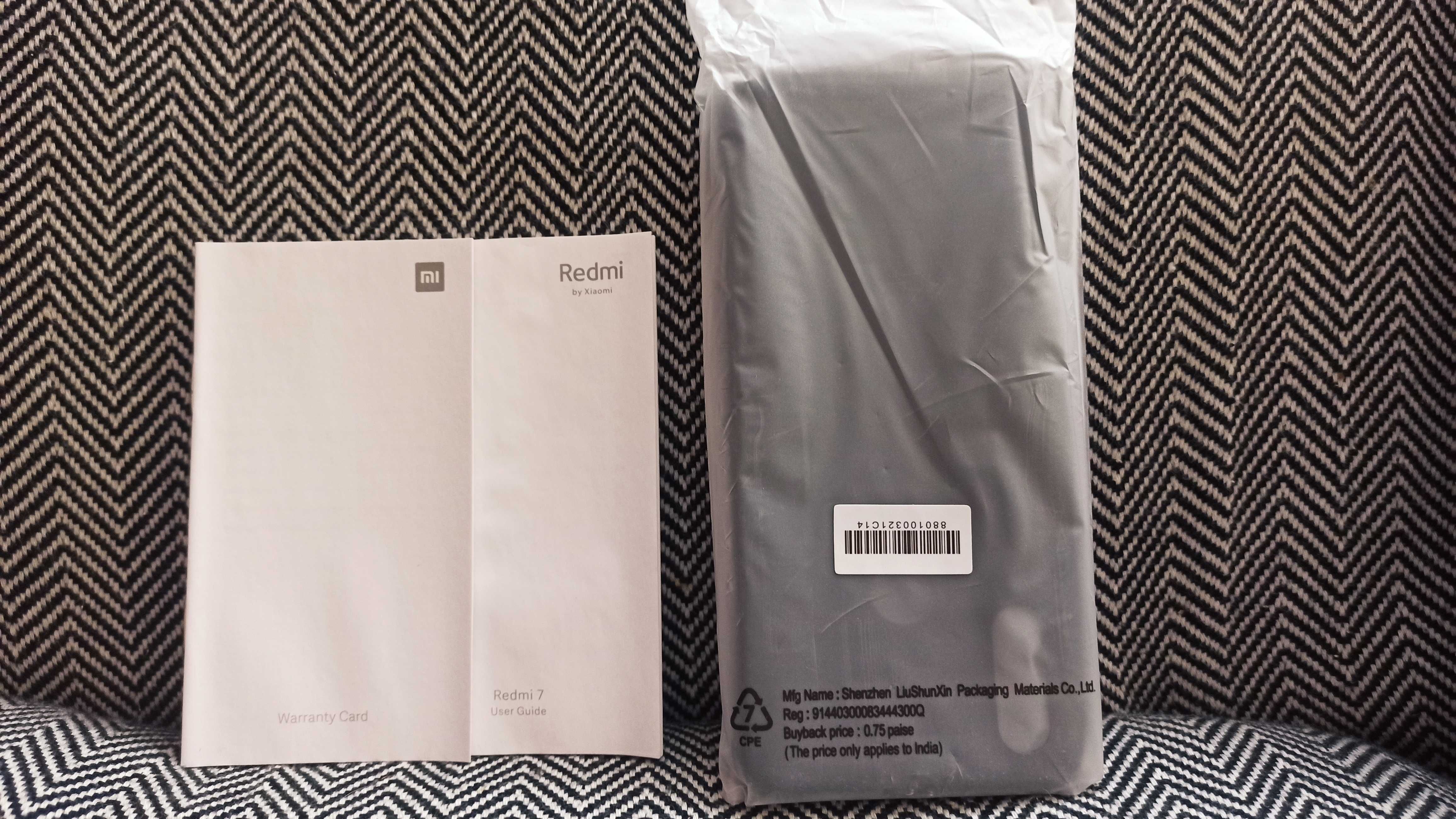 Etui Redmi Note + kluczyk i instrukcje
