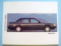 VOLVO 960 Limousine & Kombi '92 / prospekt 42 strony, stan BDB