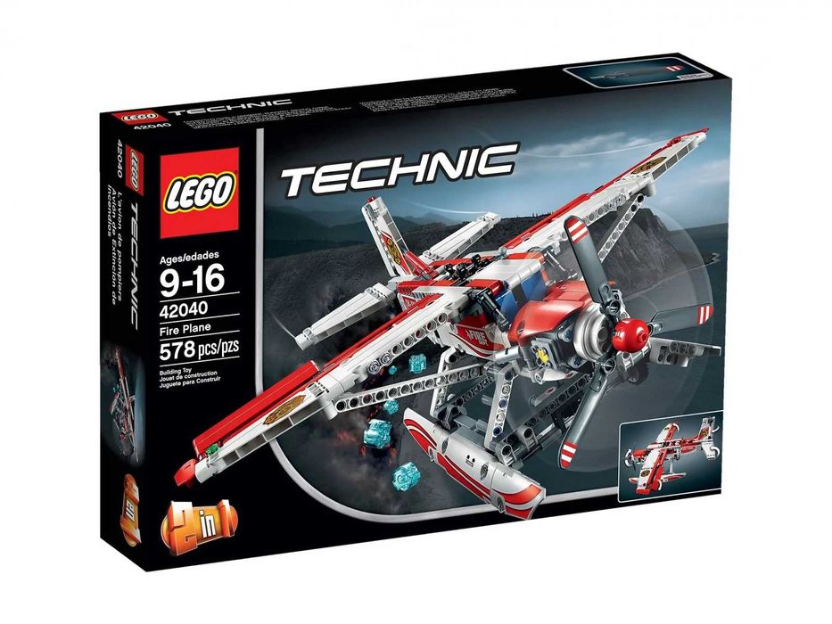 Lego Technic 42040 - samolot strażacki 2w1