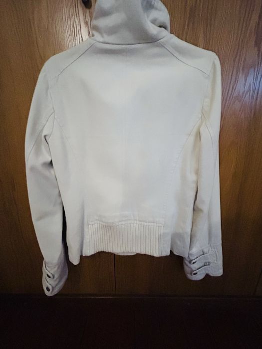 Casaco Mango cor creme