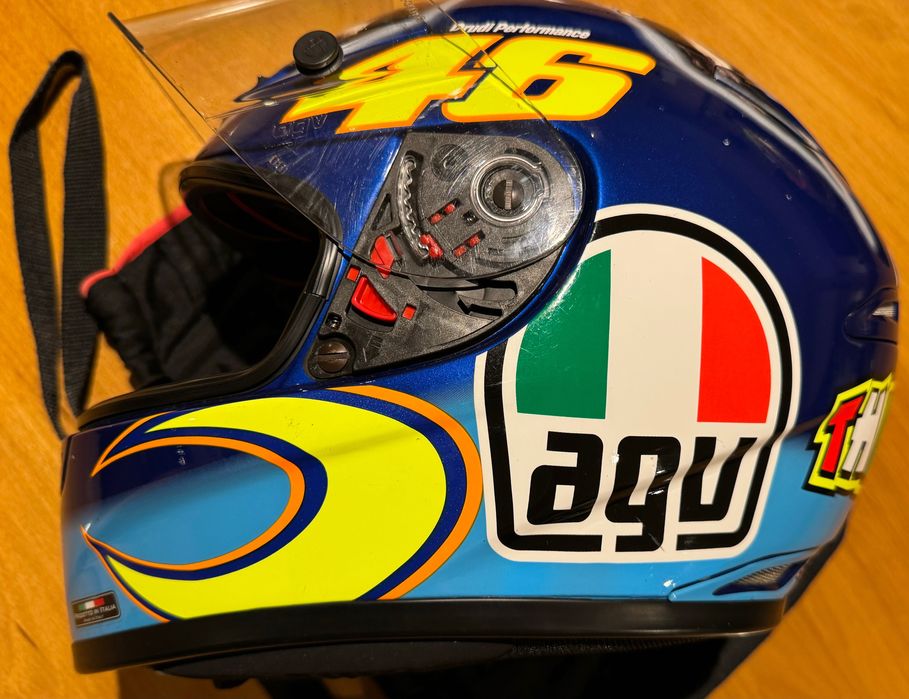 Capacete AGV GP-TECH Tamanho M (57-58) edição limitada nº 1143 de 2500