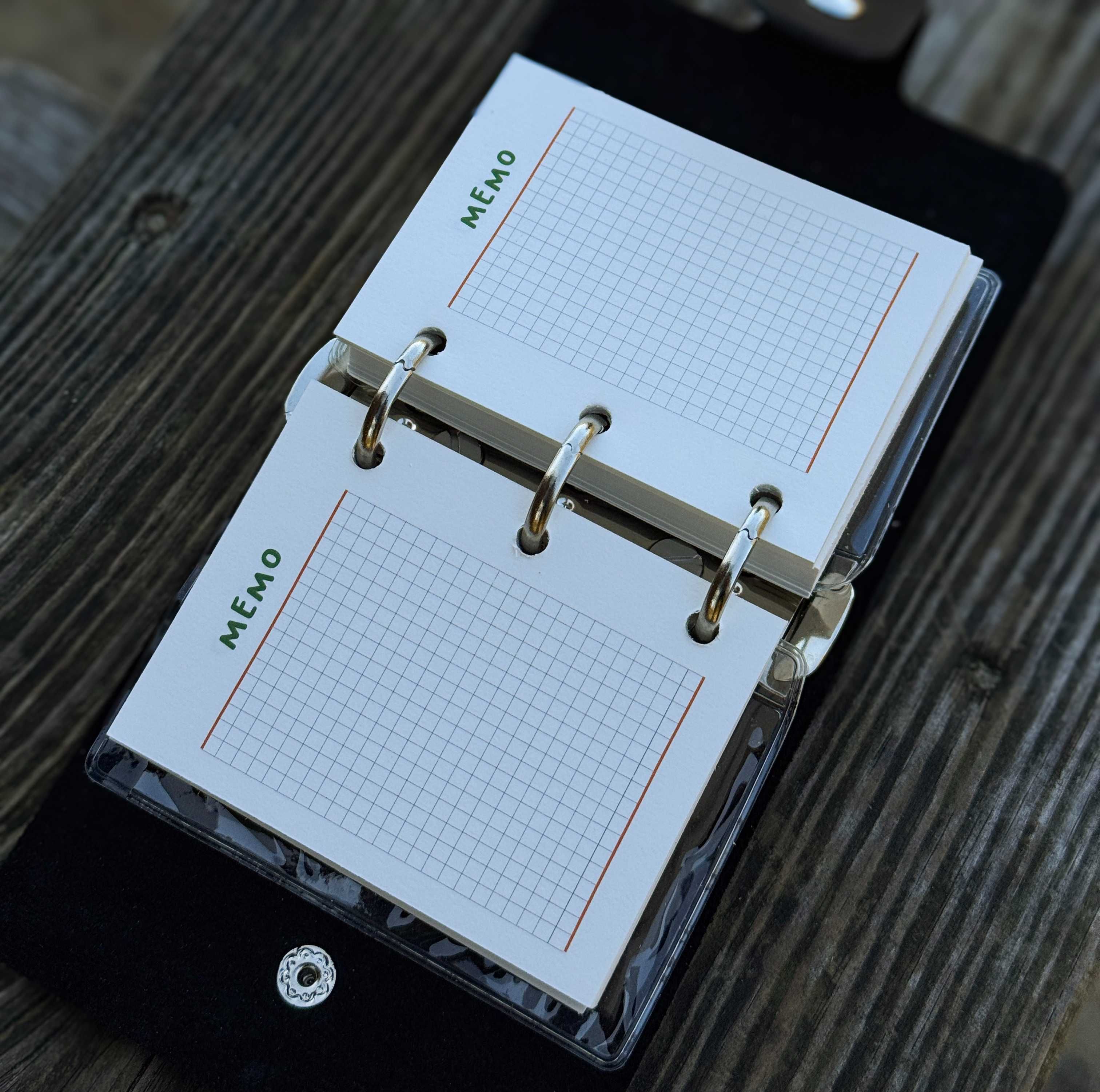 Mini Notes Skórzany Na Organizację Całego Tygodnia - 240 STRON