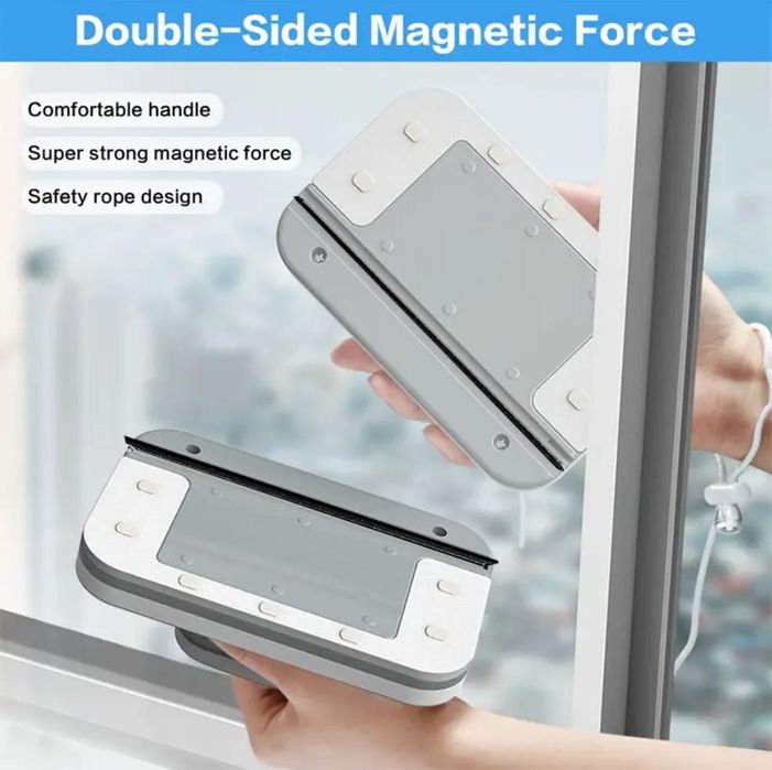 Магнітна щітка для миття вікон