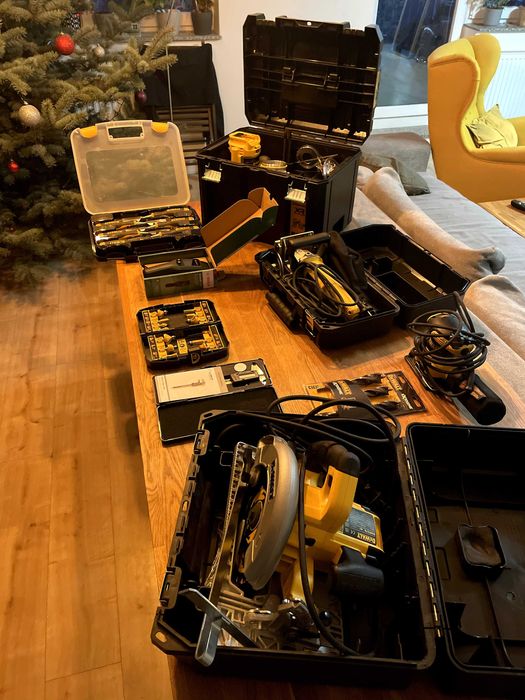 Zestaw maszyn do drewna DeWalt, Bosh Proffesional