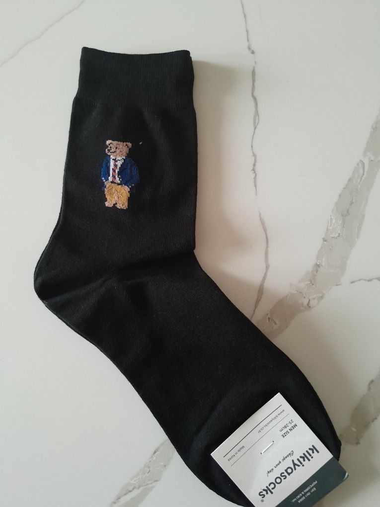 Skarpetki  z misiem jak oryginalne Polo Ralph Lauren