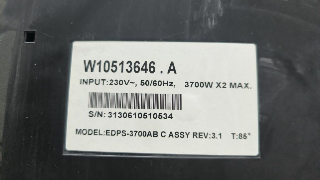 Płyta indukcyjna Whirpool ACM848/BA z uszkodzoną szybą