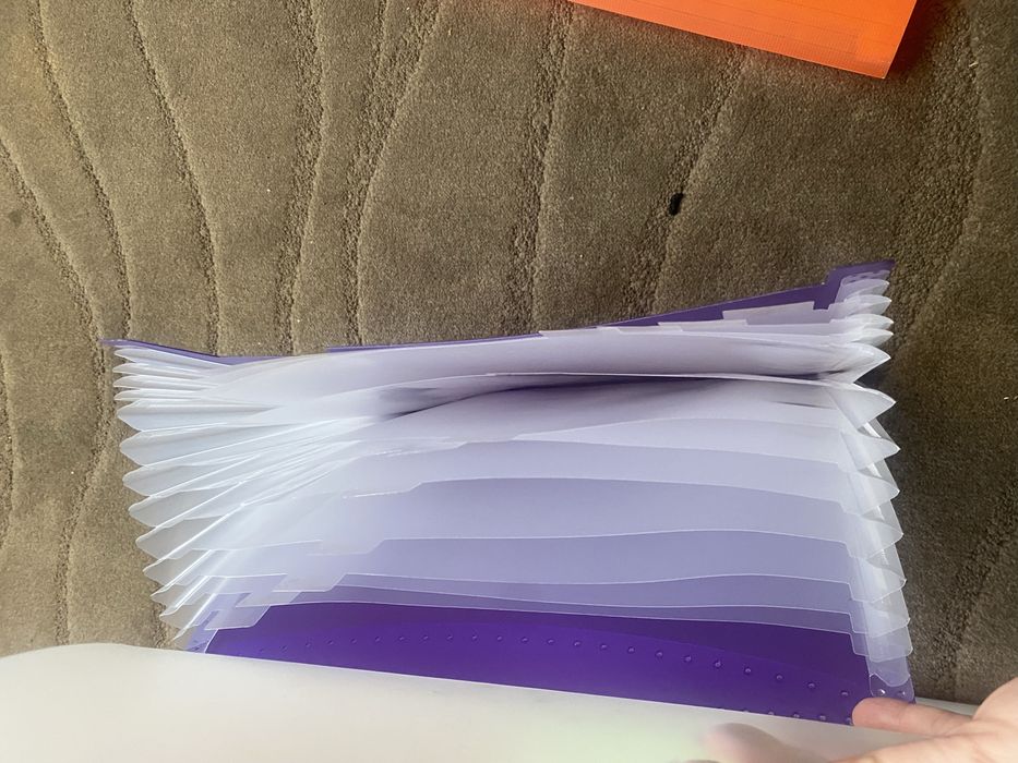 Nowe teczki na dokumenty a4-3 sztuki