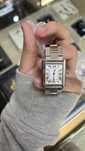Relogio Cartier Tank silver edition