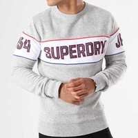 SUPERDRY Sports Bluza Męska S Oryginalna Super Stan