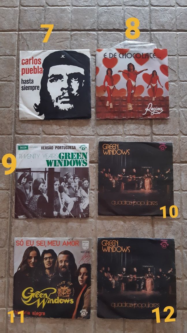 Discos de vinil singles