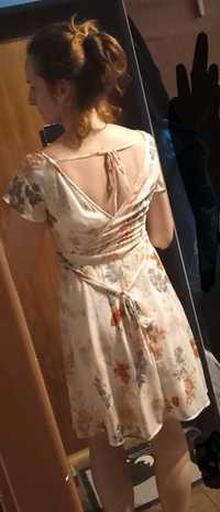 Sukienka szyfonowa Orsay r.38